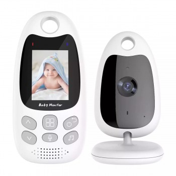 Andowl Wireless Baby Intercom Q-SX903 with Camera & 2" Screen with Two Way Communication & Lullabies