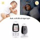 Andowl Wireless Baby Intercom Q-SX903 with Camera & 2" Screen with Two Way Communication & Lullabies