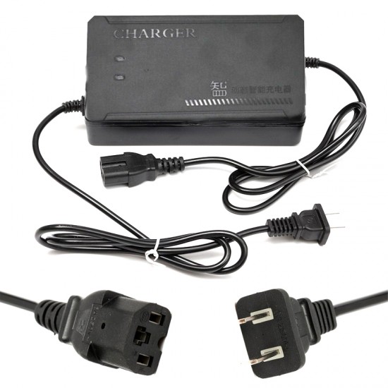 Charger for Electric Bikes and Electric Scooters or Skates (48V-2AH)