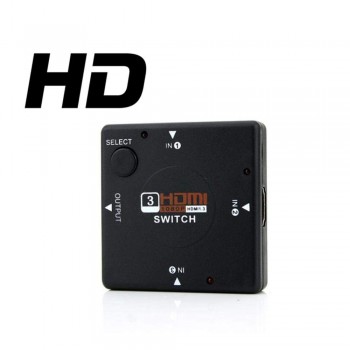 HDMI switch with 3 inputs and 1 output 1080P 2K HDMI Switch