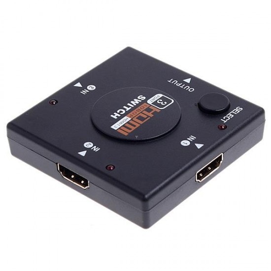 HDMI switch with 3 inputs and 1 output 1080P 2K HDMI Switch