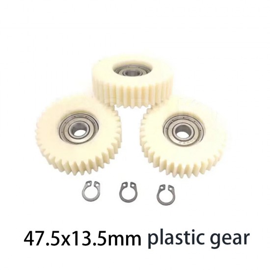 47.5 × 13.5 mm 36-Tooth Planetary Gears with 8 mm Bearings for E-Bike Hub Motors – 3 Pieces