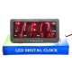 LED DIGITAL CLOCK 1008 DAY/TIME/ALARM