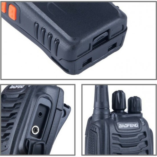 Baofeng BF-777S Walkie Talkie 5W without Screen Set of 2 pcs