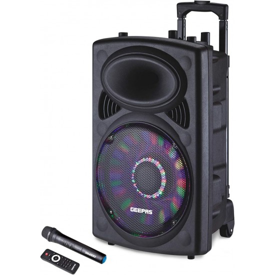 Geepas GMS8519, Rechargeable Trolly Speaker