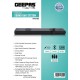 GEEPAS GMS1115 Portable Sound Bar System, LED Display & 3D DSP, 2 | USB/ AUX/ Bluetooth/ HDMI