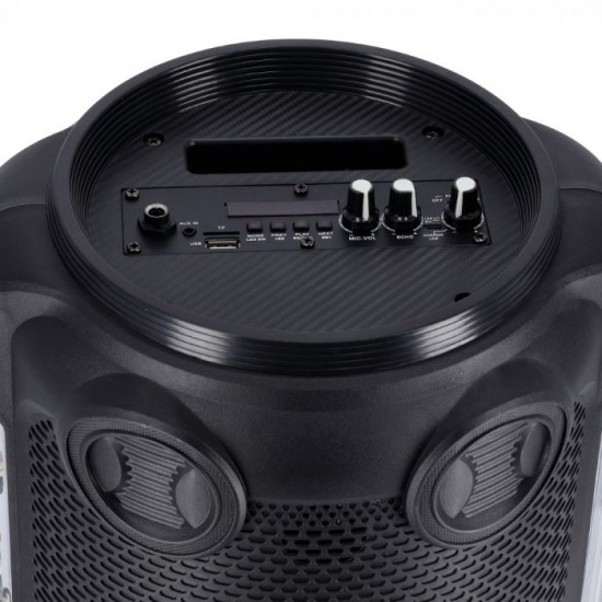 Geepas GMS11165 Rechargeable Portable Speaker with Mic & Remote 