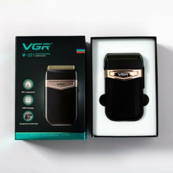 VGR Waterproof Cordless Foil Shaver – Rechargeable, Compact & Travel-Ready