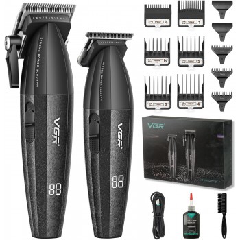 VGR 640-V Professional Hair Trimmer Set – Precision Power Grooming Kit