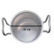 United Pure Silver Finish Cooking Pot (Pateela) no. 1