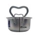 United Pure Silver Finish Cooking Pot (Pateela) no. 10