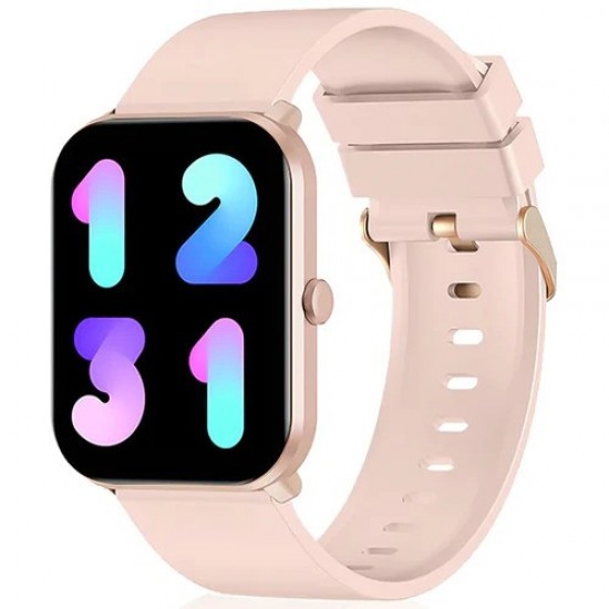 Rose gold imilab smart watch