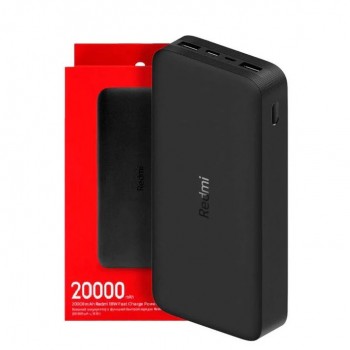 Redmi 18W Fast Charge Power Bank 20000mAh Black